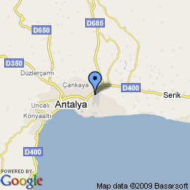 plan Aéroport Antalya Antalya
