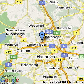 plan Aéroport Hannover Hanover