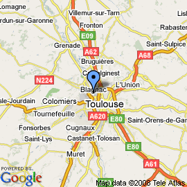 plan Aéroport  de Toulouse - Blagnac