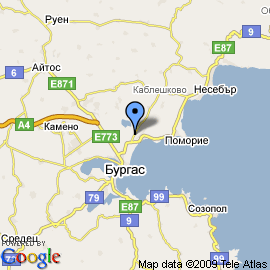 plan Aéroport Bourgas Bourgas