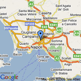 plan Aéroport Capodichino Napoli