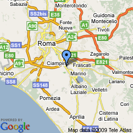 plan Aéroport Ciampino Rome