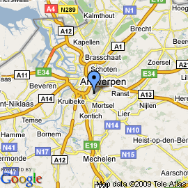 plan Aéroport Deurne Antwerp