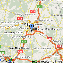plan Aéroport  de Dijon-Bourgogne