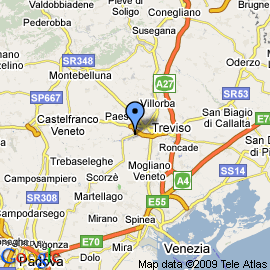 plan Aéroport Treviso Treviso