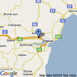 Varna Airport Map