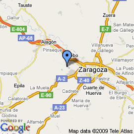 plan Aéroport Zaragoza Zaragoza