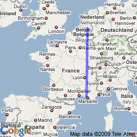 plan vol Marseille Eindhoven